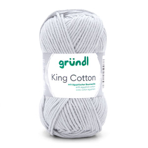 King Cotton Wolle 55% Polyacryl 45% Baumwolle 50g / 78m