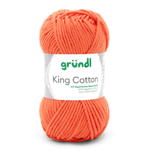King Cotton Wolle 55% Polyacryl 45% Baumwolle 50g / 78m