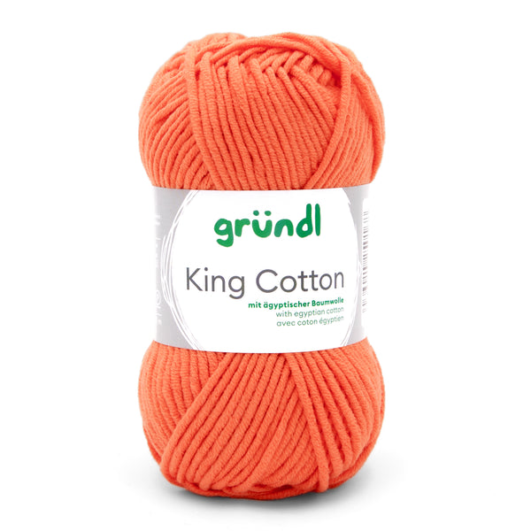 King Cotton Wolle 55% Polyacryl 45% Baumwolle 50g / 78m