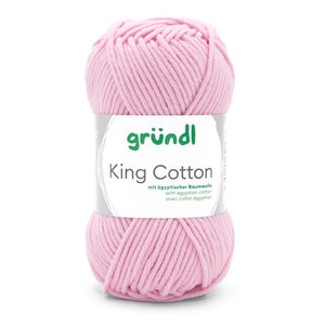 King Cotton Wolle 55% Polyacryl 45% Baumwolle 50g / 78m