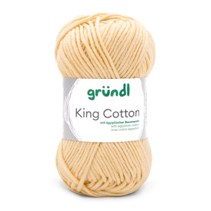 King Cotton Wolle 55% Polyacryl 45% Baumwolle 50g / 78m