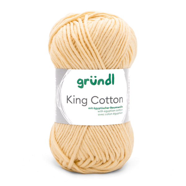 King Cotton Wolle 55% Polyacryl 45% Baumwolle 50g / 78m