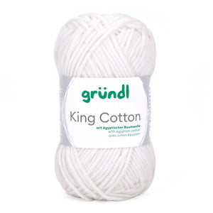 King Cotton Wolle 55% Polyacryl 45% Baumwolle 50g / 78m