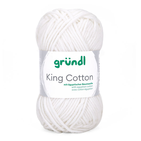 King Cotton Wolle 55% Polyacryl 45% Baumwolle 50g / 78m