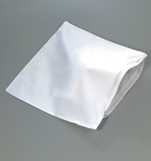 Kissenbezug Popeline weiss mit Reißverschluss 39x39cm