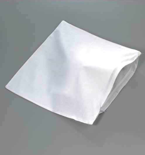 Kissenbezug Popeline weiss mit Reißverschluss 39x39cm