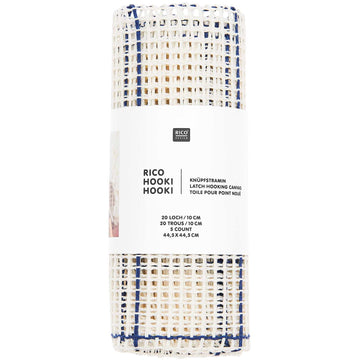 Knüpfstramin fein 20 Loch/10cm 44,5 x 44,5cm 60% Polyester 40% Baumwolle