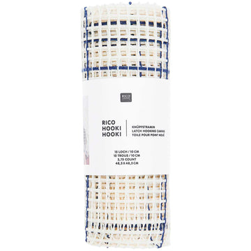 Knüpfstramin grob 15 Loch/10cm 48,5 x 48,5cm 60% Polyester 40% Baumwolle