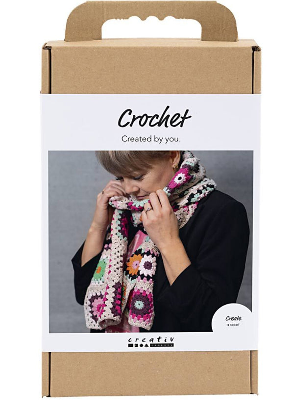 Kreativ Set Häkeln Warme Farben
