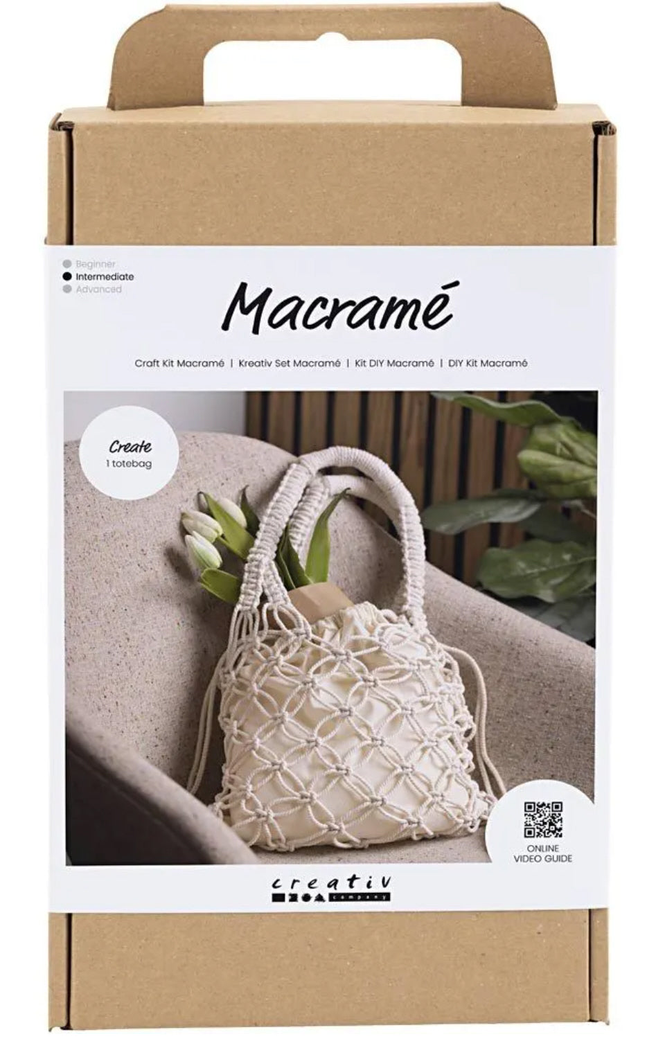 Kreativ-Set Makramee-Tasche