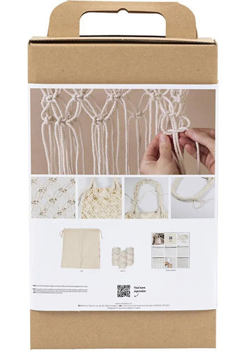 Kreativ-Set Makramee-Tasche