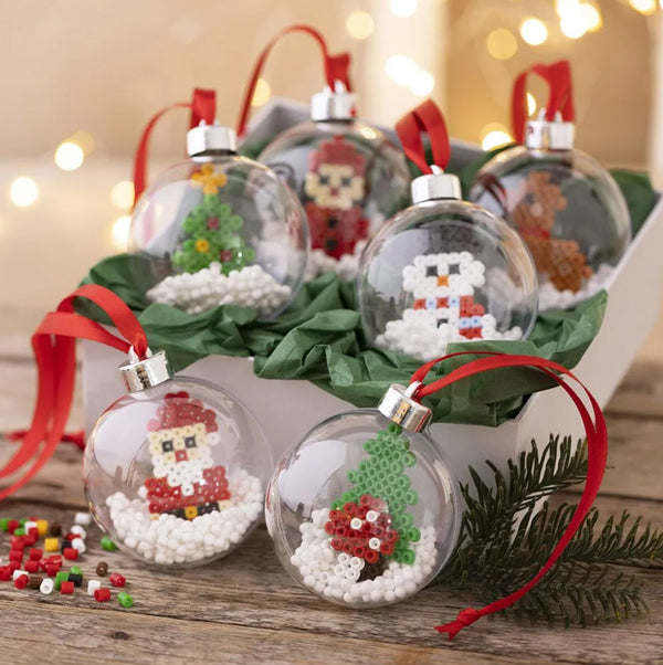Kreativ Set Weihnachtskugeln Bügelperlen
