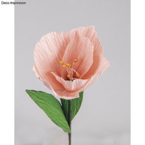 Krepppapier Blumen Set bunt sortiert 105g/m² / Box