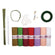 Krepppapier Blumen Set bunt sortiert 105g/m² / Box
