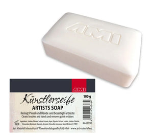 Künstlerseife zum Reinigen der Pinsel und der Hände 100g