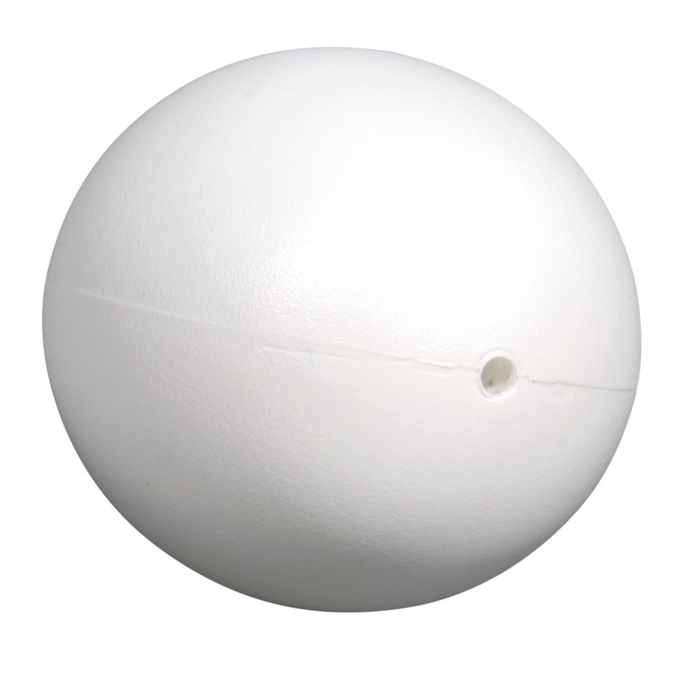 Kunststoff-Ei weiß 6cm (Hühnereigrösse) 1 Stück