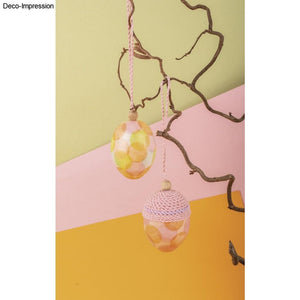 Kunststoff-Ei weiß 6cm (Hühnereigrösse) 1 Stück