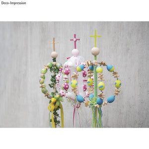 Kunststoff-Ei weiß 6cm (Hühnereigrösse) 1 Stück