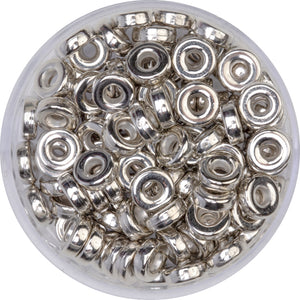 Acrylperlen Rondelle 6mm Lochgröße 1,6mm 7g / Dose