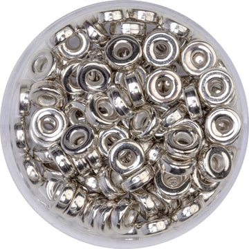 Acrylperlen Rondelle 6mm Lochgröße 1,6mm 7g / Dose