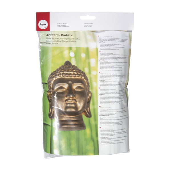 Gießform LDPE Buddha 23x18 cm