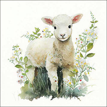 Servietten Lamm 33x33cm 20 Stück 3-lagig 100% FSC