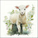 Servietten Lamb 33x33cm 20 Stück 3-lagig 100% FSC