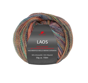 Pro Lana Laos Merinowolle Kettgarn geflochten 50g 150m