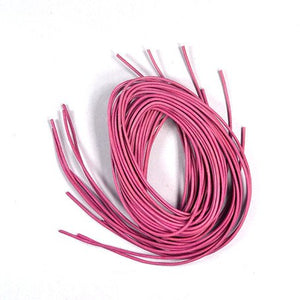 Lederband Riemen rosa 1m