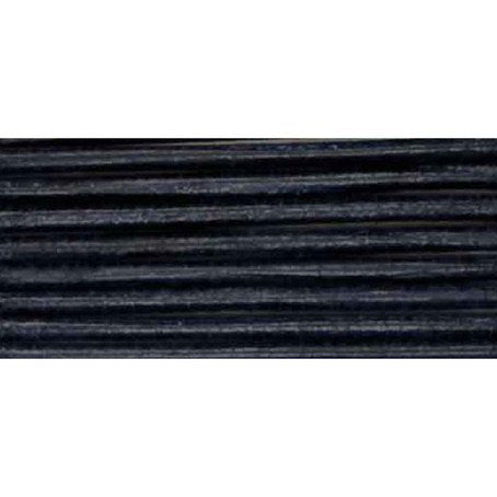 Lederband schwarz 1m