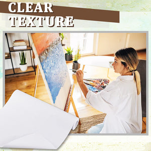 Leinwandrolle grundiert weiß 37cm x 5m