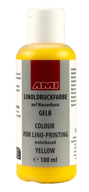 AMI Linoldruckfarbe auf Wasserbasis 100ml