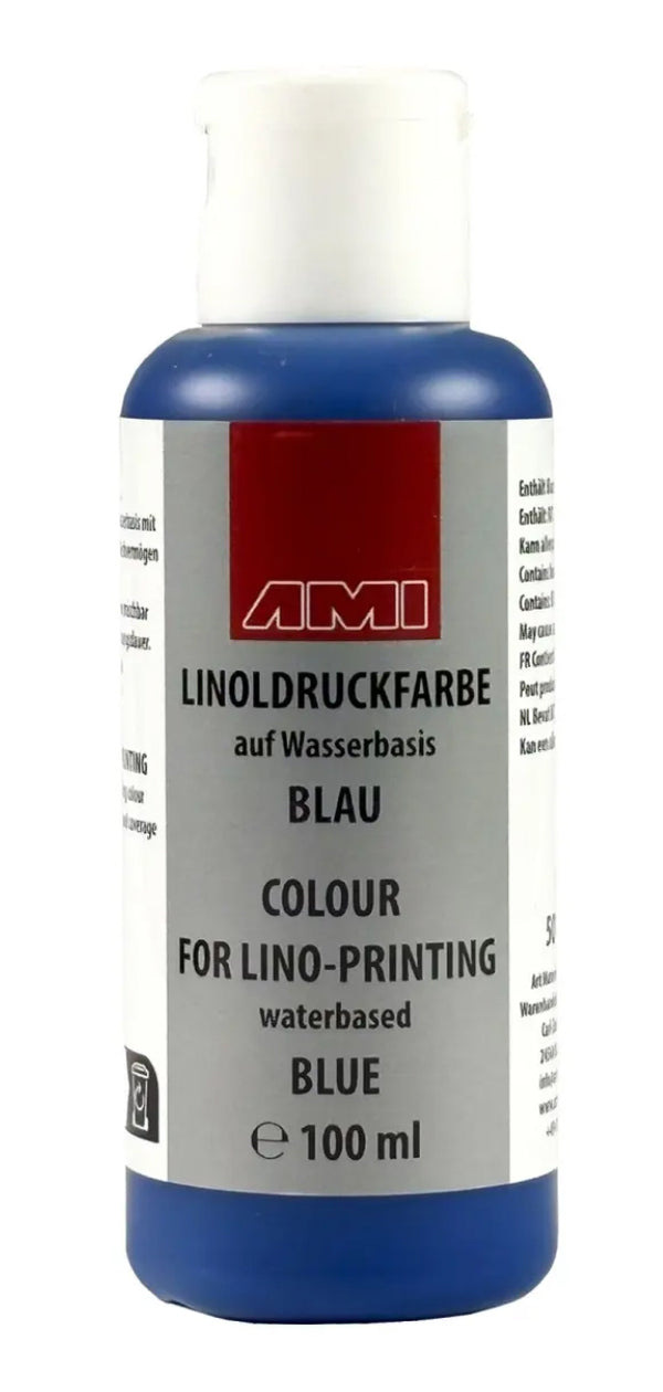 AMI Linoldruckfarbe auf Wasserbasis 100ml