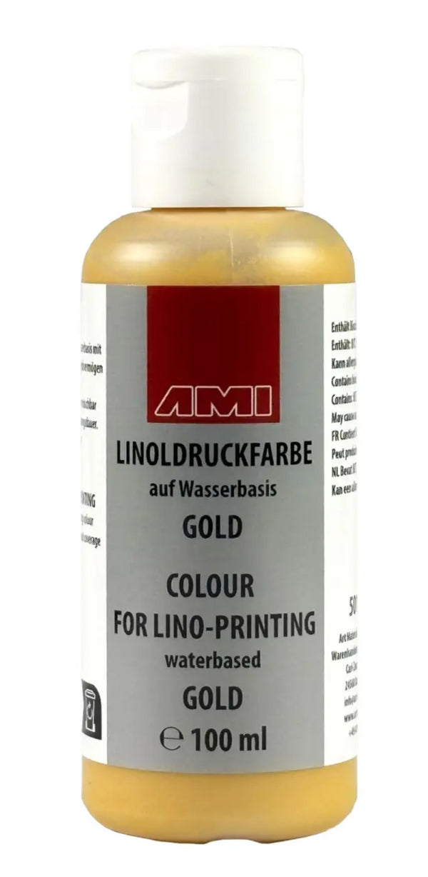 AMI Linoldruckfarbe auf Wasserbasis 100ml