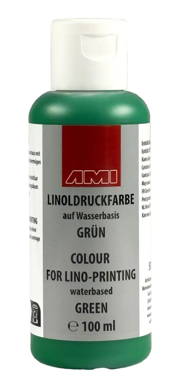 AMI Linoldruckfarbe auf Wasserbasis 100ml