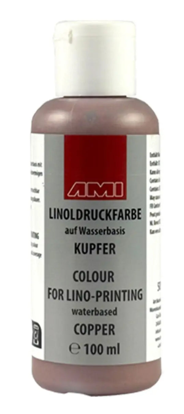 AMI Linoldruckfarbe auf Wasserbasis 100ml
