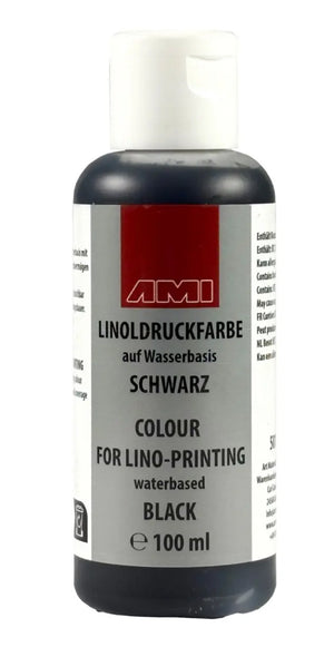 AMI Linoldruckfarbe auf Wasserbasis 100ml
