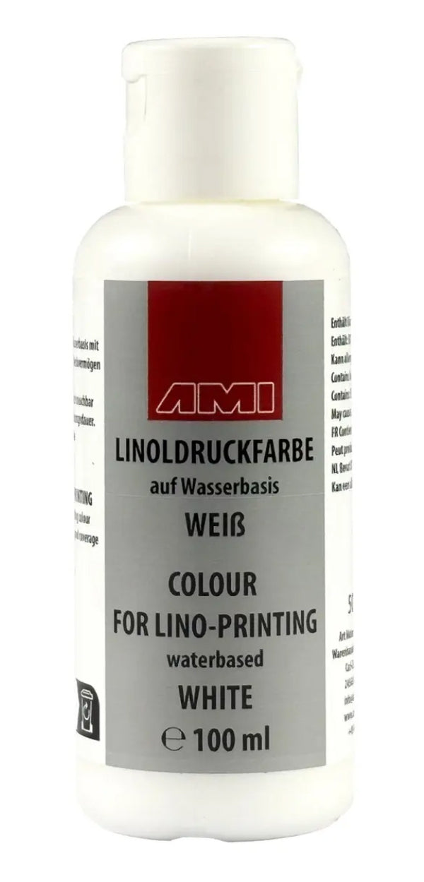 AMI Linoldruckfarbe auf Wasserbasis 100ml