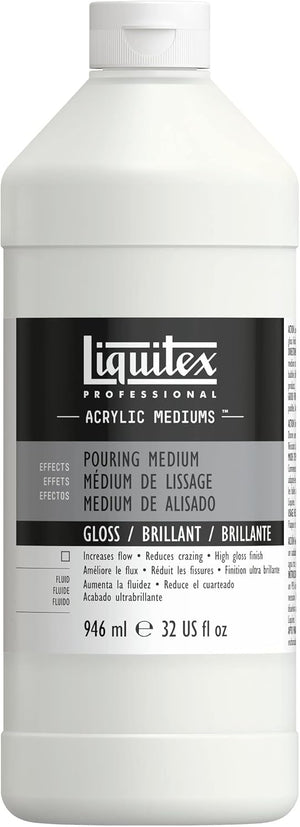 Liquitex Gießmedium für Acrylfarben wasserfest nicht-vergilbend flexibel GLOSS