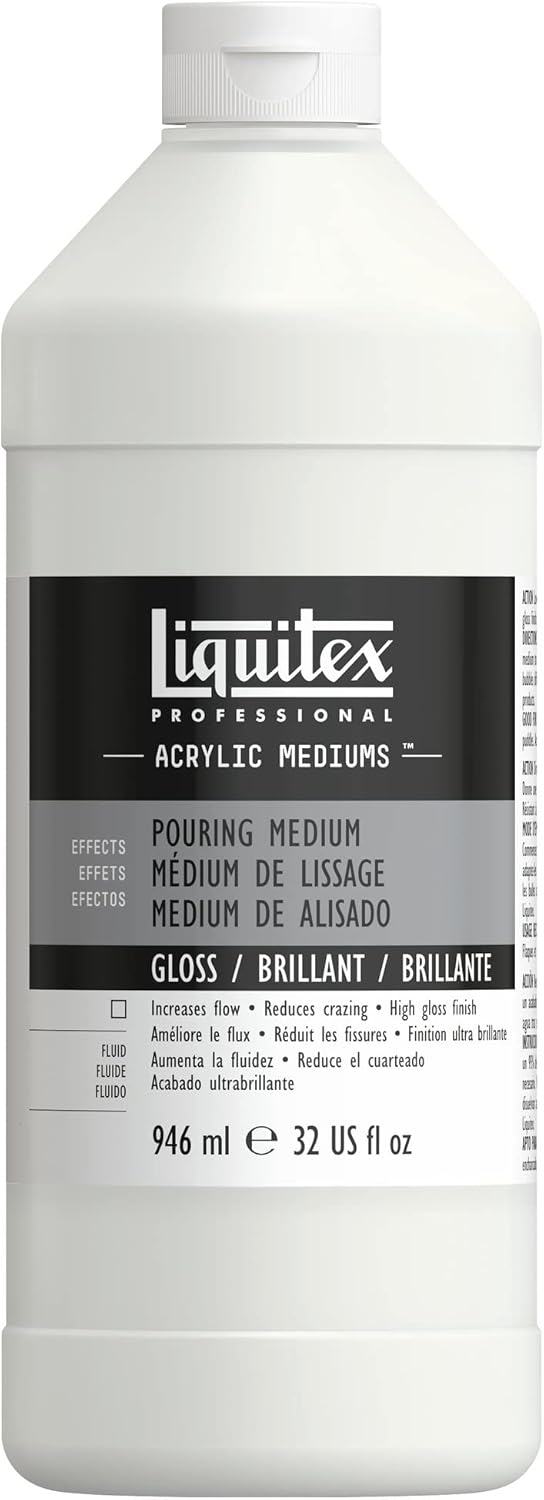 Liquitex Gießmedium für Acrylfarben wasserfest nicht-vergilbend flexibel GLOSS