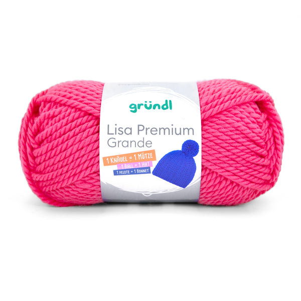 Gründl Lisa Premium Grande Vollton-Garn 100 % Polyacryl 200g / 120m