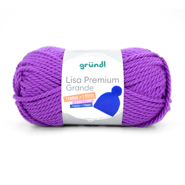 Gründl Lisa Premium Grande Vollton-Garn 100 % Polyacryl 200g / 120m