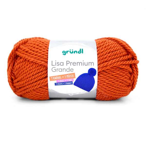 Gründl Lisa Premium Grande Vollton-Garn 100 % Polyacryl 200g / 120m