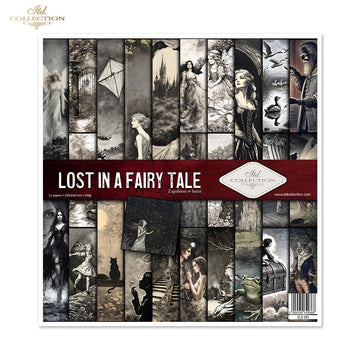 Lost in a Fairy Tale Scrapbooking Papier-Set  200 g/m2 310x320 mm 11 Bögen
