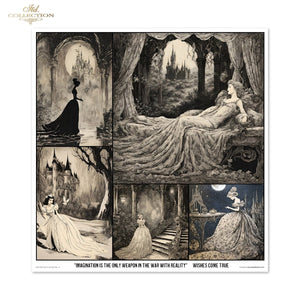Lost in a Fairy Tale Scrapbooking Papier-Set  200 g/m2 310x320 mm 11 Bögen