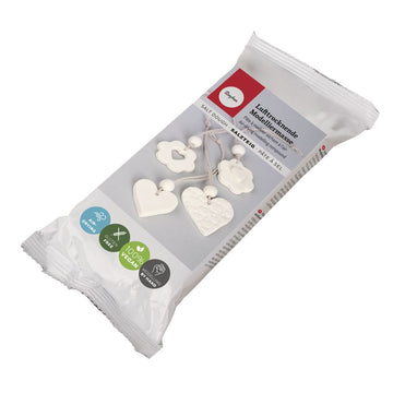 Lufttrocknende Modelliermasse Salzteig weiß Beutel 350g