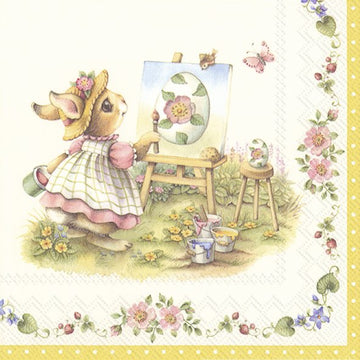 Lunch-Servietten Villeroy & Boch SPRING EASTER TIME 33x33cm 20 Stück / Packung