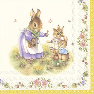 Lunch-Servietten Villeroy & Boch SPRING FANTASY EASTER  33x33cm 20 Stück / Packung