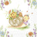 Lunch-Servietten Flower Hanni Schnecke  33x33cm 20 Stück / Packung