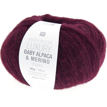 Luxury Baby Alpaca & Merino chunky Madly in Love Wolle 50g 130m